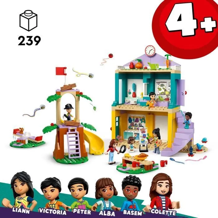 LEGO® Friends 42636 La maternelle de Heartlake City - Jouet créatif avec salle de classe-1