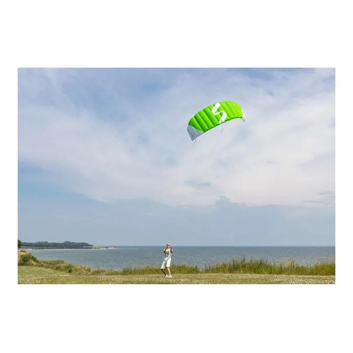 Cerf-volant à matelas Symphony Speed - HQ Kites - 220 x 58 cm - Vert-3