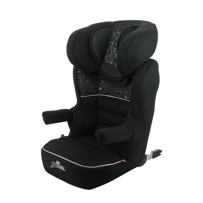 Siège auto rehausseur RWAY easyfix groupe 2/3 (15-36kg) - protection latérale - fabriqué en France - Spiderman