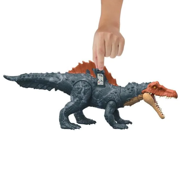 Figurine Jurassic World - MATTEL - Siamosaurus Mega Action - Grande échelle - Contrôle des hanches - 4 ans et +-4