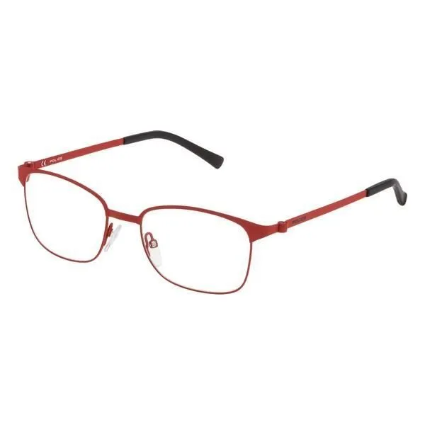 Lunettes - Police - VK541490KAC - Enfant - Rouge - Métal - Ø 49 mm-0