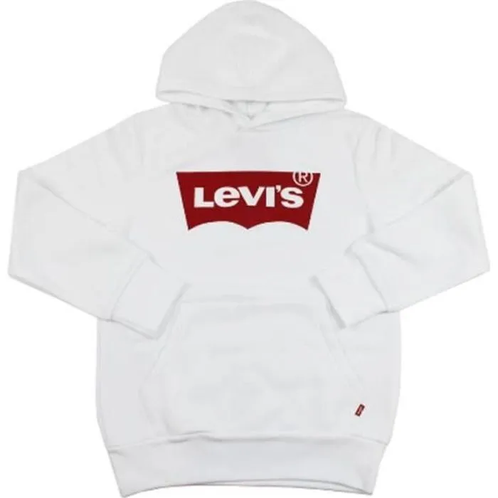 Sweat à Capuche - Levi's - Batwing Screenprint - Couleur Dress Blues - Manches Longues - Garçon-0
