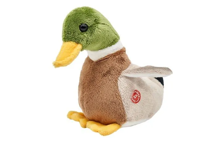 Peluche Betes de seine - V-00385 - Canard avec Son. Garantie Conforme a la Norme CE pour Les bebes et Les Enfants.-0