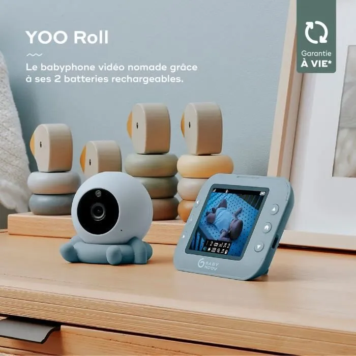 Babyphone Babymoov Babyphone video YOO ROLL BABYMOOV-1