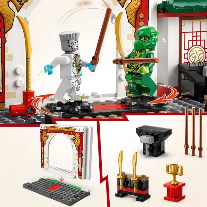 LEGO NINJAGO 71831 Le temple de Spinjitzu des Ninjas - Jouet dragon pour enfants dès 4 ans-2