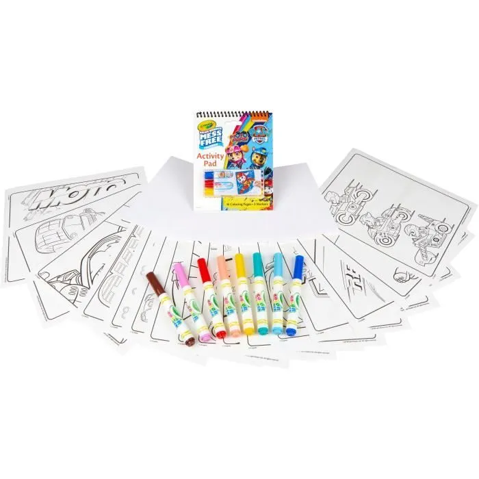 Coloriage - CRAYOLA - Coffret Pat' Patrouille - Activités Color Wonder sans dégâts! Dès 3 ans-2