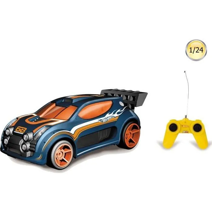 Voiture Télécommandée Hot Wheels Fast 4WD 1:24 - MONDO-0