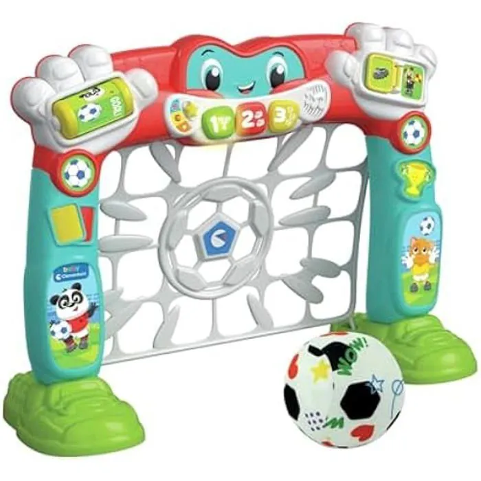 Jouet éducatif interactif - CLEMENTONI - Compteur de buts - Multicolore - 18 mois et plus - Musique et sons-0