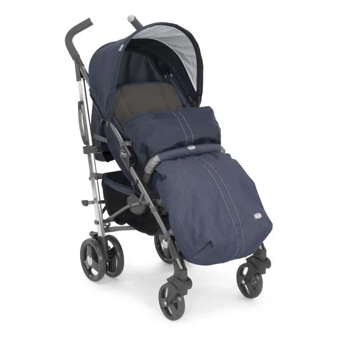 CHICCO Poussette Canne LITEWAY Edition Limitée Denim-1