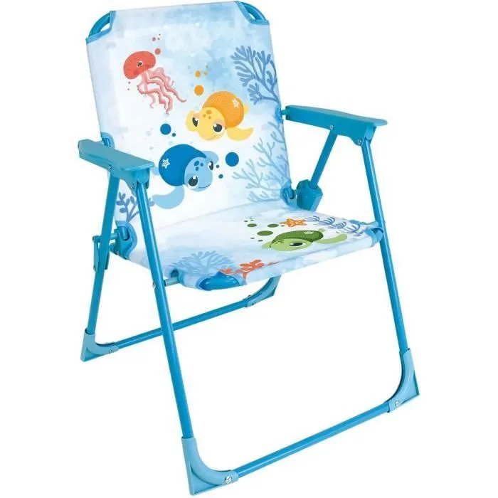 Fun house ma petite carapace salon de jardin tortues pour enfant avec une table, deux chaises et un parasol-2