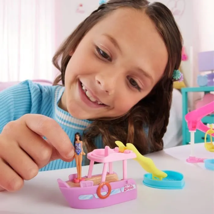 Barbie-Poupée et véhicule Mini BarbieLand-Assortiment HYF38-6