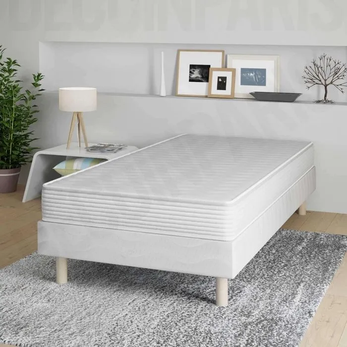 DODO SINGLE - Ensemble sommier+matelas 15 cm 90x190-2