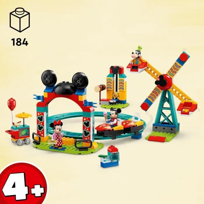 LEGO® Disney Mickey et ses amis 10778 Mickey, Minnie et Dingo à la Fête Foraine, Figurines-1