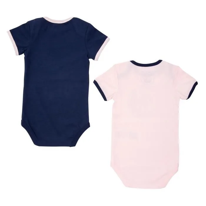 2 x body bébé fille PSG - Collection officielle PARIS SAINT GERMAIN-1