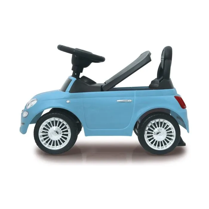 Toboggan Fiat 500 Bleu pour Enfant - JAMARA KIDS - A partir de 18 mois - Coffre sous le siège-2
