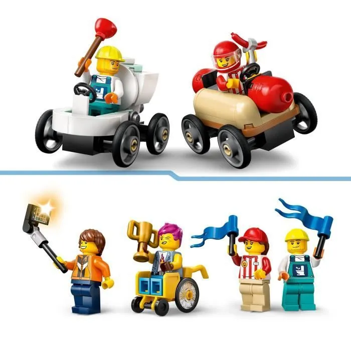 LEGO City 60460 Zéro limite : rampe pour bolides de course - Jeu de construction dès 6 ans-3