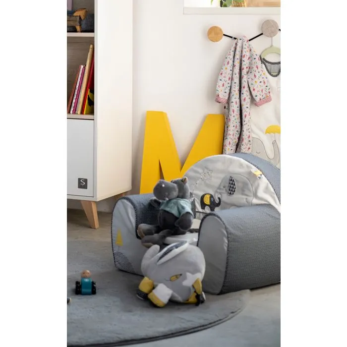Fauteuil enfant - SAUTHON - Club Babyfan - Gris - Tissu - Mixte-2