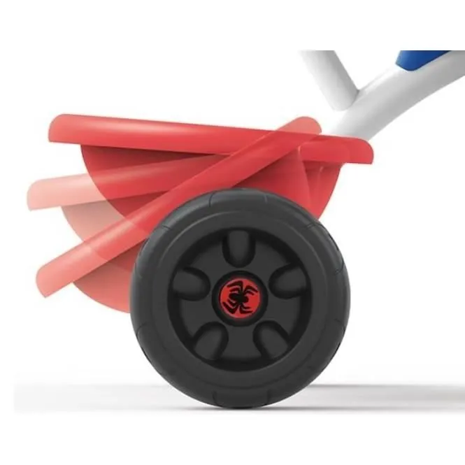 Smoby - Tricycle Be Fun - Spidey - Evolutif de 15 mois à 3 ans - Canne parentale réglable sur 3 positions - Ceinture de sécurité-3