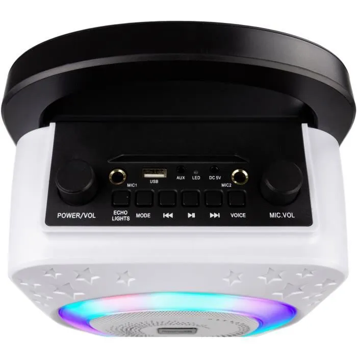 ROCKJAM - Karaoke PS150 - Bluetooth 5W Noir-2