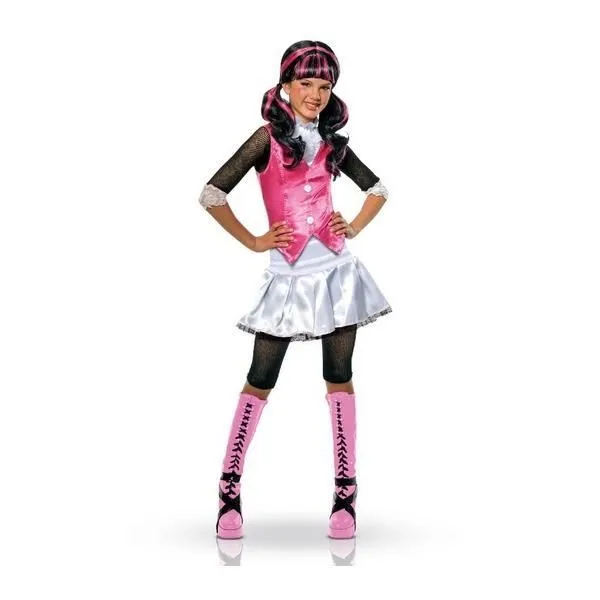 Déguisement enfant Luxe Draculaura - Rubie's - Monster High - Taille 5-7 ans-0