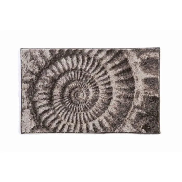 Tapis de bain - Marron - 50 x 60 cm - Acrylique épais-0