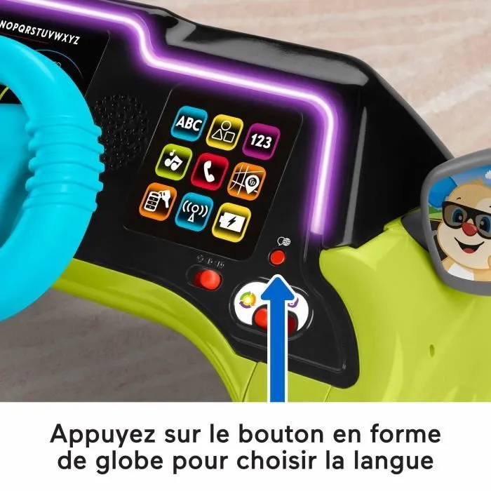 FISHER-PRICE Rires et éveil-Centre d’activités Ma Première Voiture - Fisher-Price - HYR92-4