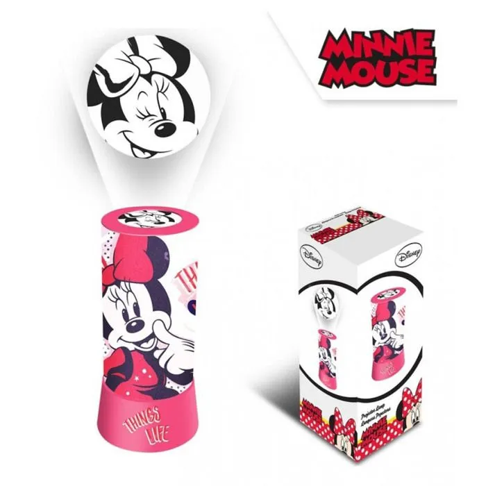 Disney - Minnie - Projecteur à LED cylindrique-0