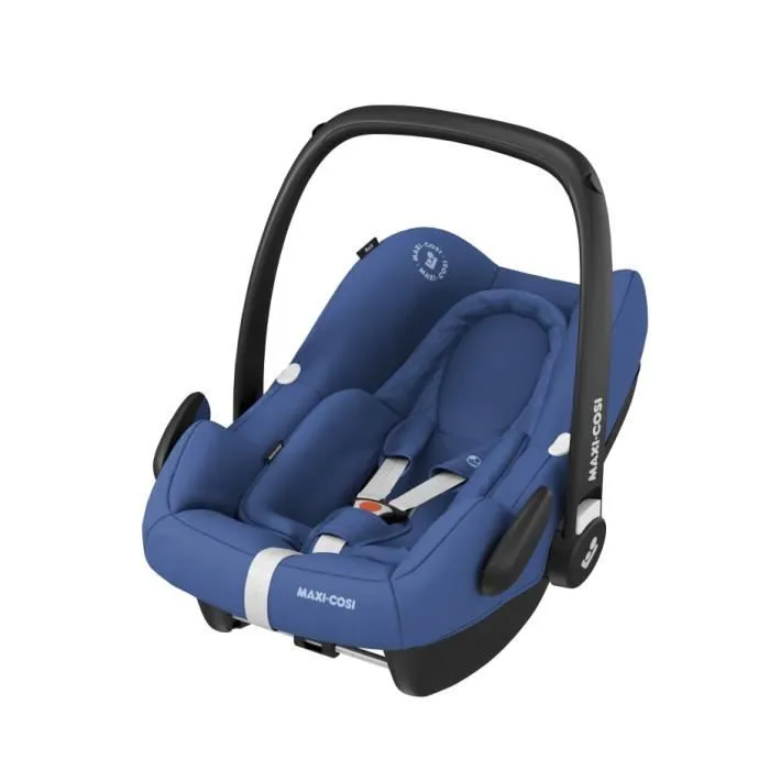 Cosi MAXI COSI Rock i-Size, isofix, Groupe 0+, siège auto bébé, De la naissance à 12 mois, 0-13kg, Essential Blue