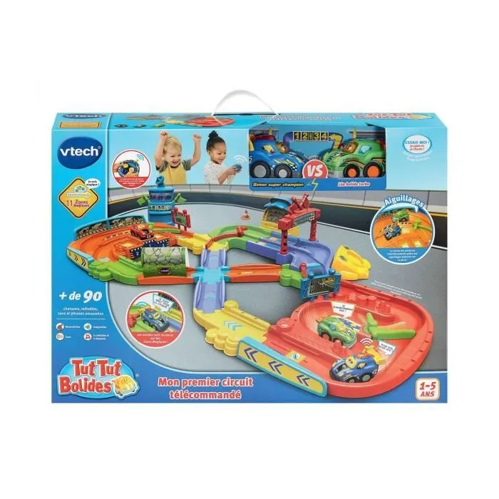 VTECH TUT TUT BOLIDES - MON PREMIER CIRCUIT TÉLÉCOMMANDÉ (+ SIMON SUPER CHAMPION / LÉO BOLIDE TURBO)-3