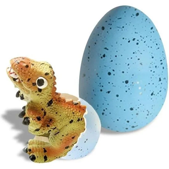 Oeuf de dinosaure - Surprise - Bleu - À partir de 4 ans - Mixte - 11,5 x 8 x 8 cm-0