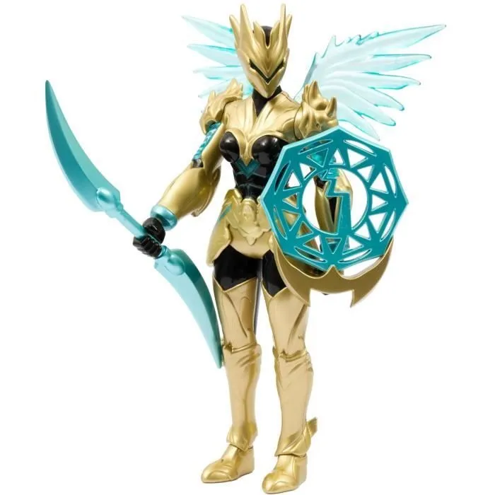 Figurine articulée - GORMITI - Gormiti avec attaque lumineuse Air - Windel - 27 cm - À partir de 4 ans - GRV072-2