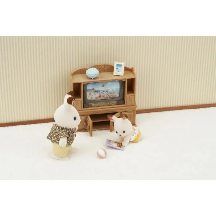 Figurines miniatures - SYLVANIAN FAMILIES - 5339 - La pièce à vivre - Meubles et accessoires pour enfants-7