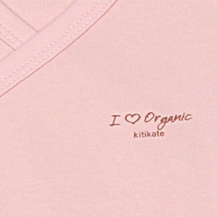 Body Kimono en coton biologique - Basic manches courtes-2