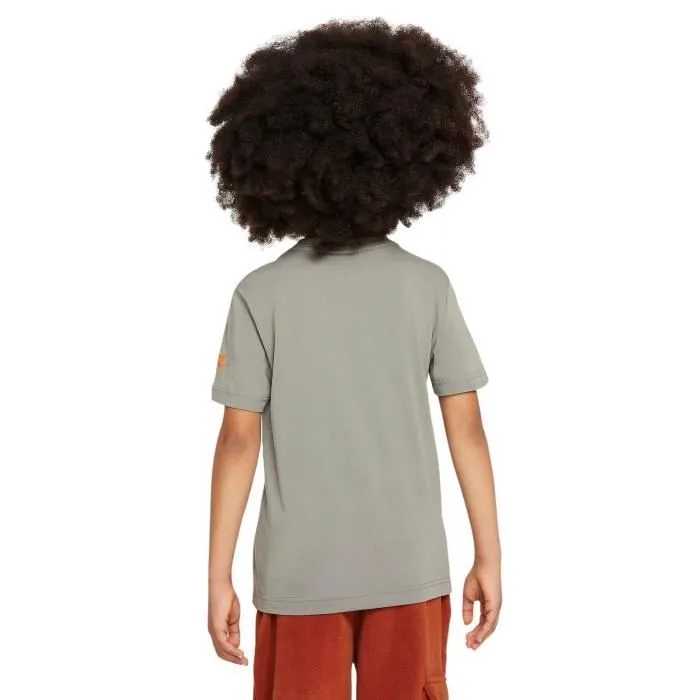 T-shirt enfant - Nike - Futura Micro Text - Beige - Manches courtes - Tissu doux-2