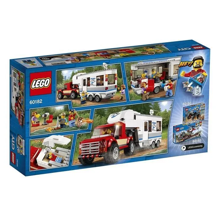 Jeu de Construction - LEGO - Le pick-up et sa caravane - 344 Pièces - Pour Enfant de 5 ans et plus-2
