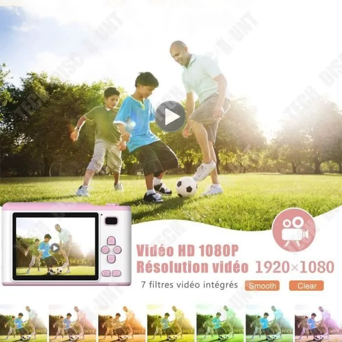 TD® enfants portables peuvent prendre des photos et imprimer petit dessin animé appareil photo numérique mini caméra SLR-3
