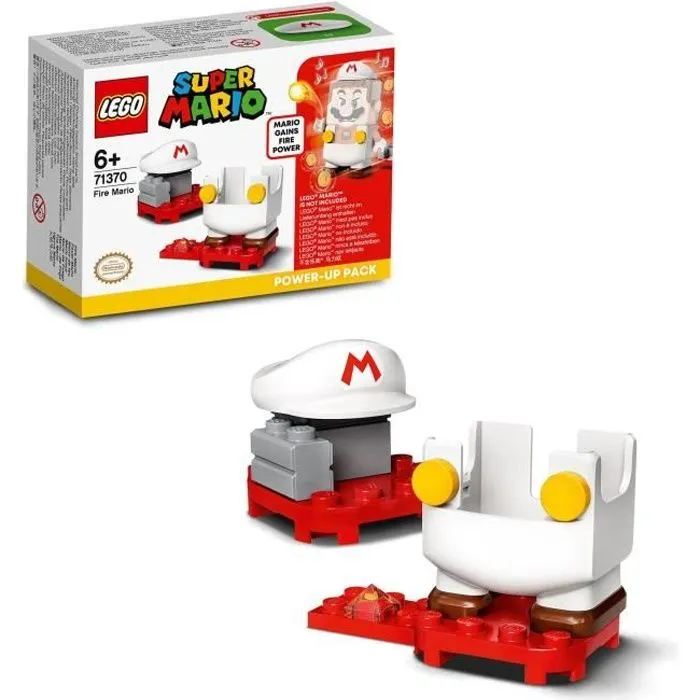 LEGO® Super Mario™ 71370 Costume Mario de feu-0