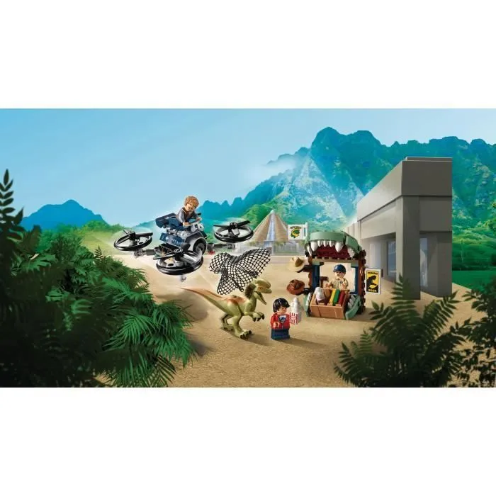 LEGO® Jurassic World™ 75934 Dilophosaure en liberté - Jeu de construction-5