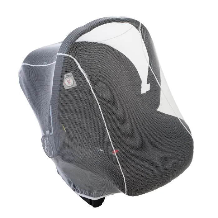 ALTABEBE Moustiquaire pour Siège Auto, Blanc-0