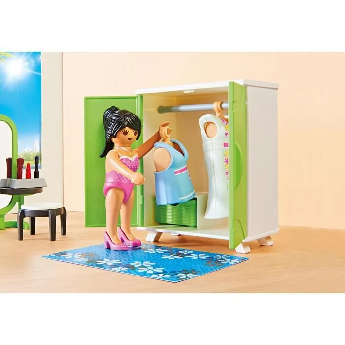 PLAYMOBIL - 9271 - City Life - La Maison Moderne - Chambre avec Espace Maquillage-4