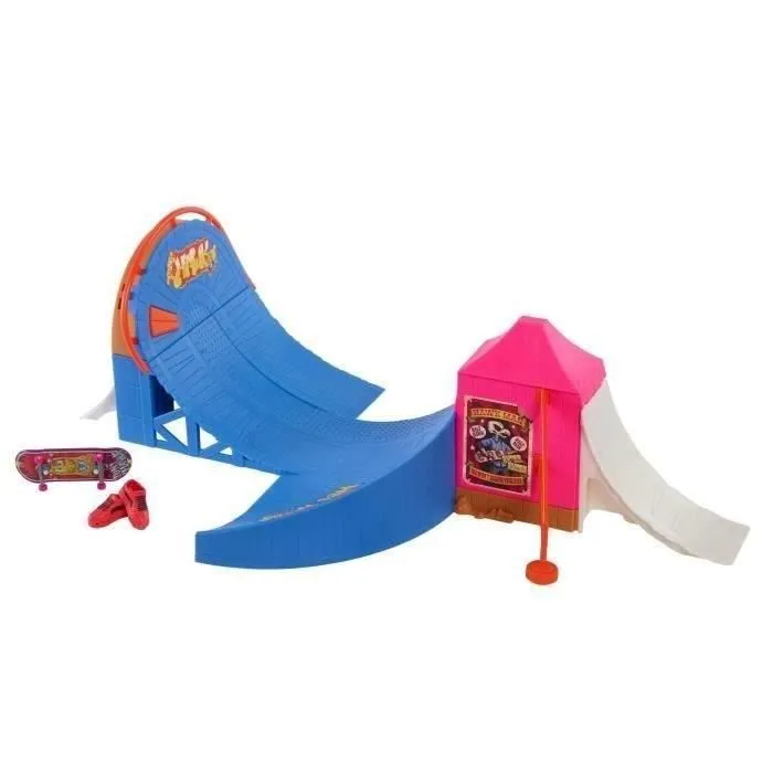 Hot Wheels-Skate-Coffret Skatepark Attractions Tony Hawk HGT95-1