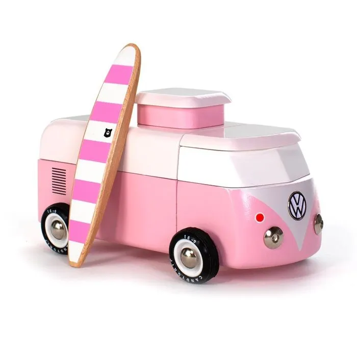 Candylab Toys - VW Beach Bus rose - DAM-4