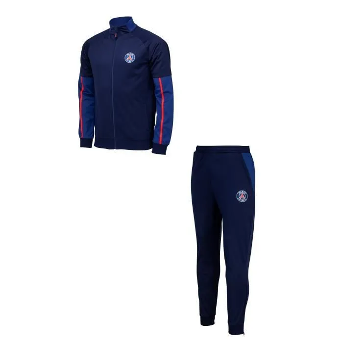 Survêtement - PARIS SAINT GERMAIN - Fit Enfant - Veste + Pantalon - Bleu - Manches Longues-2