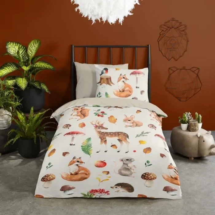 Good Morning Housse de couette pour enfants Autumn 140x200-220 cm  443622-0