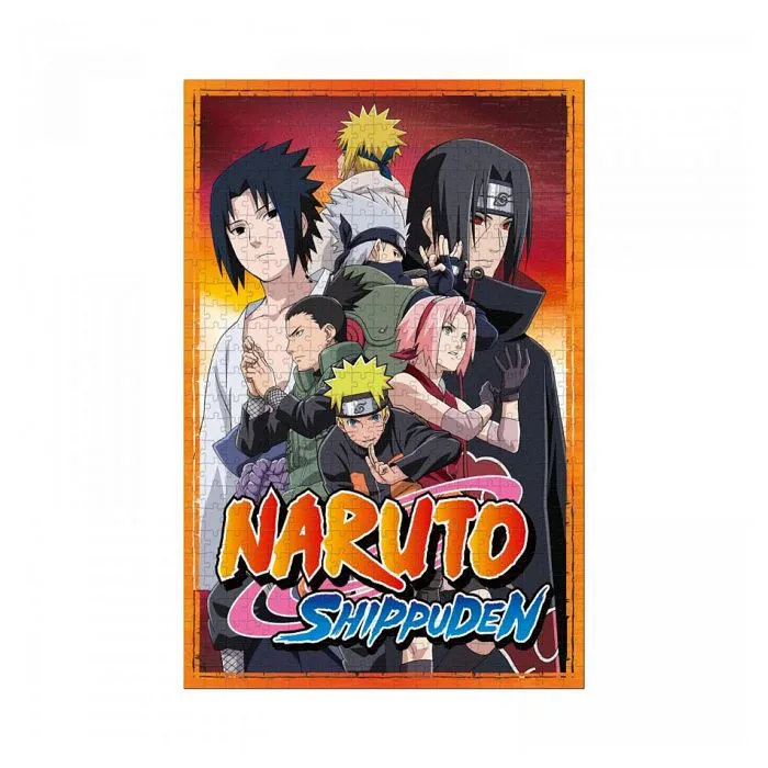 Puzzle Naruto Shippuden - Kakashi, Hitachi, Sasuke, Minato, Sakura, Shikamaru et Naruto - 500 pièces - 34x50cm-3