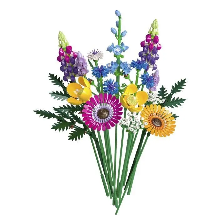 LEGO® Icons 10313 Bouquet de Fleurs Sauvages, Plantes Artificielles avec Coquelicots, pour Adultes-1