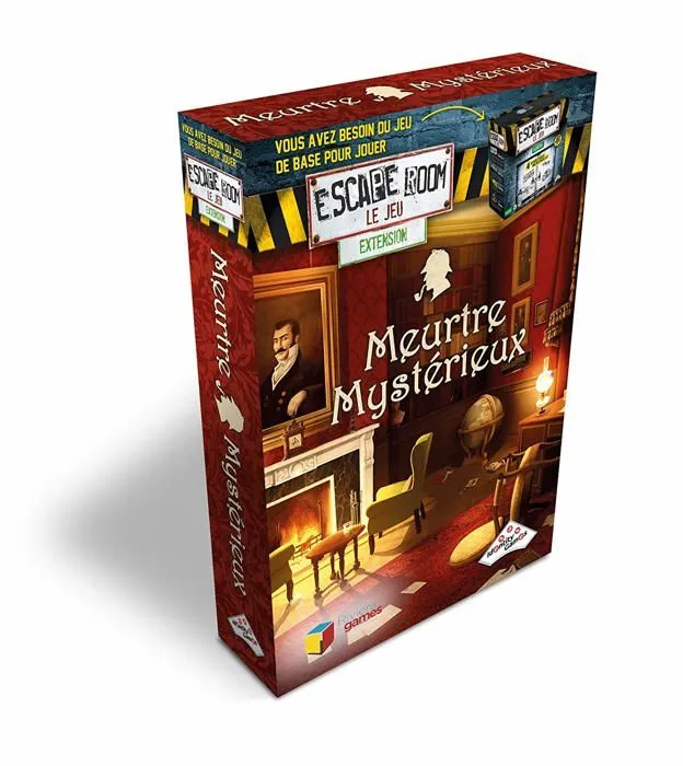 RIVIERA GAMES Coffret de jeu "Escape Game Pack extension - Meurtre Mystérieux"-1