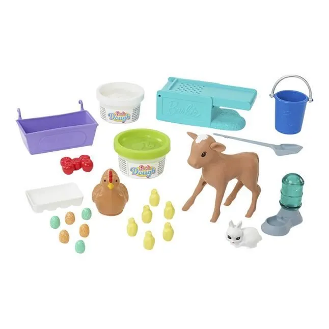 Barbie Ferme d'œufs cueillette et découverte-3