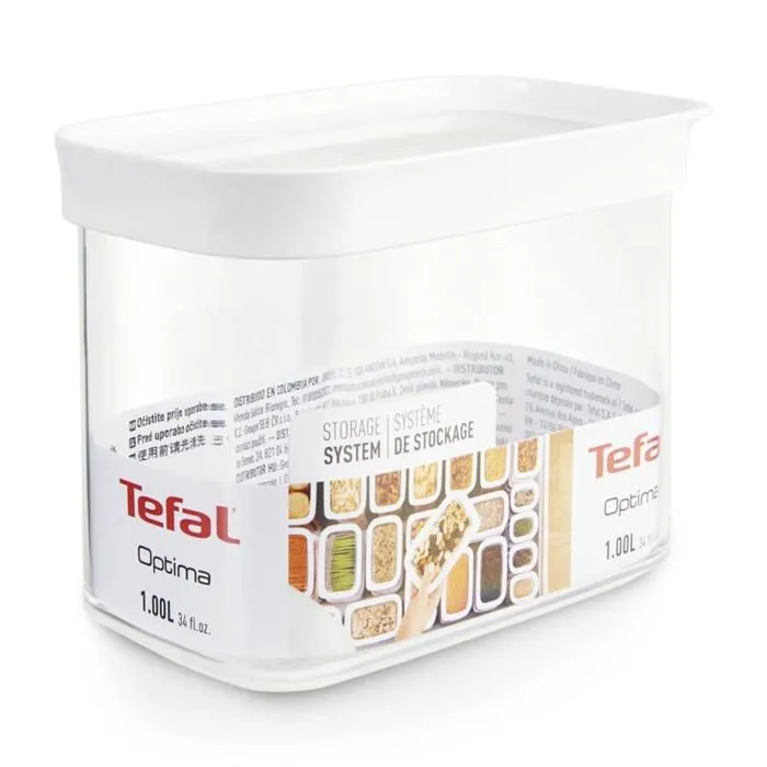 Boites de conservation - boites hermetiques Tefal - N1141010 - Alimentaire, Stockage, 1L-1