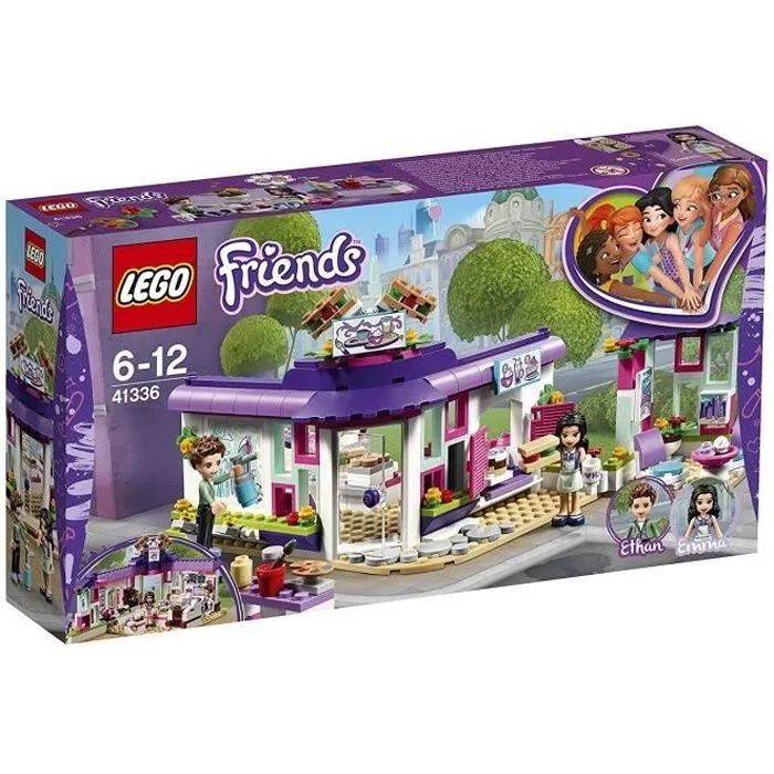 LEGO® Friends 41336 Le café des arts d'Emma-0